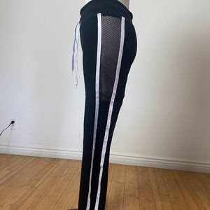 Sweatpants with net mesh details. Forever 21